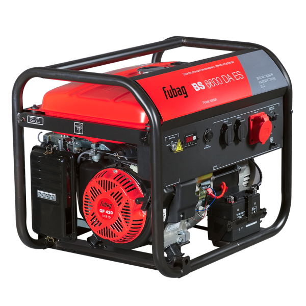 Бензиновый генератор Fubag BS 6600 DA ES 641693 для дома фото