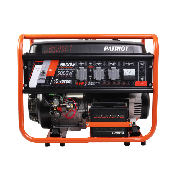 Бензиновый генератор PATRIOT SRGE 6500 E для газового котла фото