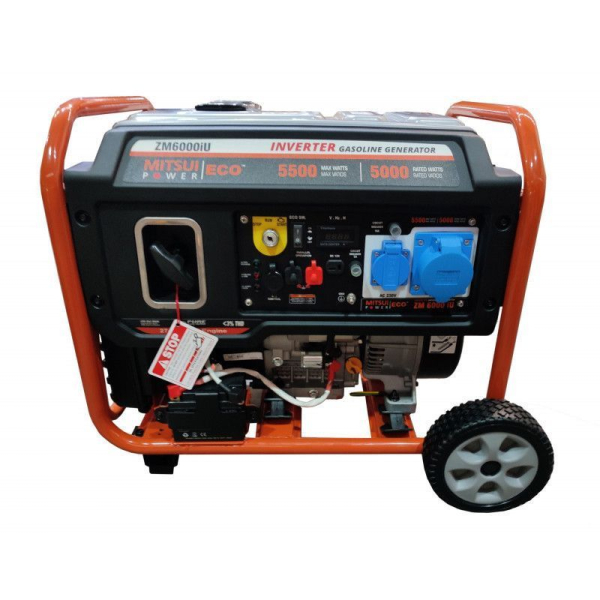 Бензиновый инверторный генератор Mitsui ZM 6000 IU для дачи Бензиновый инверторный генератор Mitsui ZM 6000 IU для дачи фото
