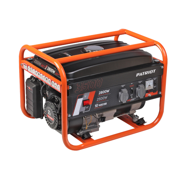 Бензиновый генератор PATRIOT SRGE 3500 портативный фото