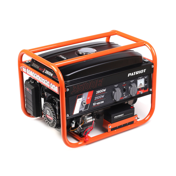 Бензиновый генератор PATRIOT SRGE 3500 E портативный фото
