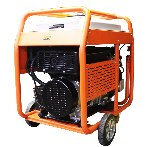 Бензиновый генератор Zongshen PB 18003 E на колесах фото