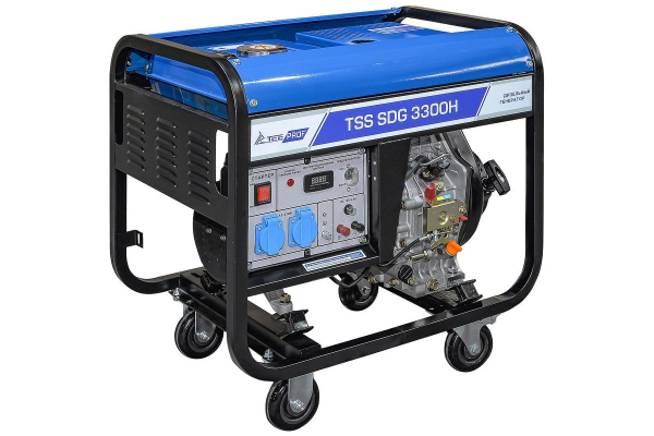 Дизельный генератор ТСС SDG 3300H 100043 для дачи фото