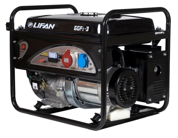 Бензиновый генератор Lifan 6 GF2-3 (LF7000-3) переносной фото