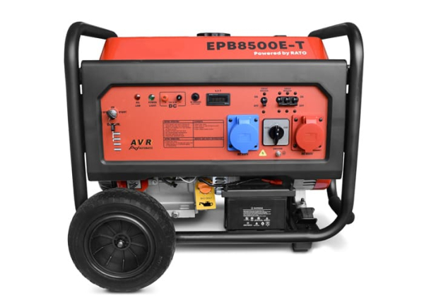 Бензиновый генератор REDVOLT EPB8500E-T 2-х тактный фото