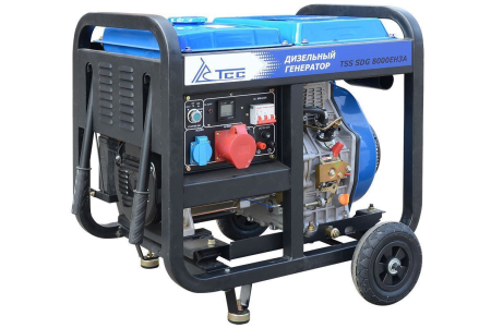Дизельный генератор ТСС SDG 8000EH3A с АВР фото