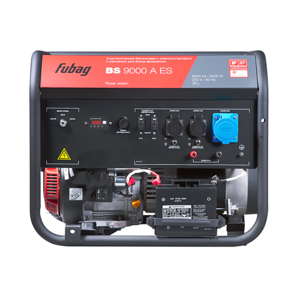 Бензиновый генератор Fubag BS 9000 A ES 641019 2-х тактный фото