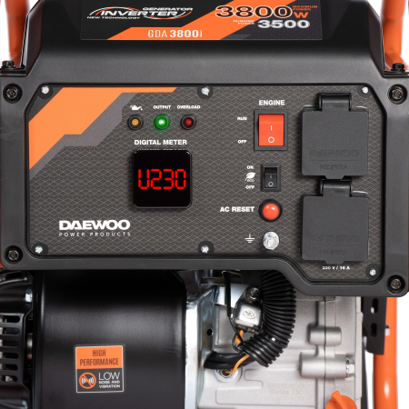 Бензиновый генератор DAEWOO GDA 3800i фото