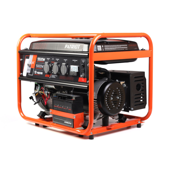 Бензиновый генератор PATRIOT SRGE 6500 E портативный фото