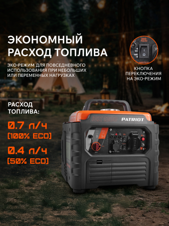 Бензиновый генератор PATRIOT iGX 1200 фото
