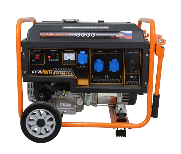 Бензиновый генератор Lifan 5 GF-3 (LF6500) для дачи фото