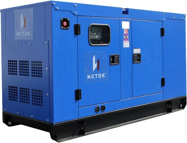 Дизельный генератор Исток АД50С-Т400-РПМ15 в кожухе  2-х тактный фото