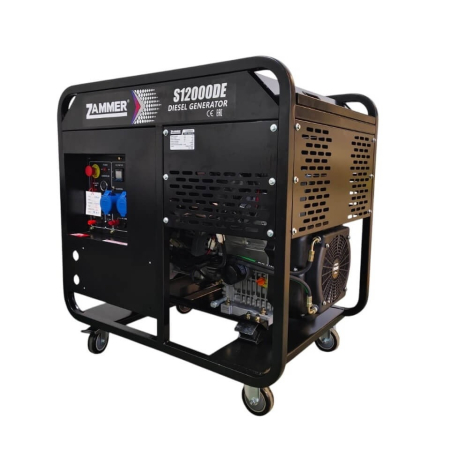 Дизельный генератор Zammer S12000DE фото