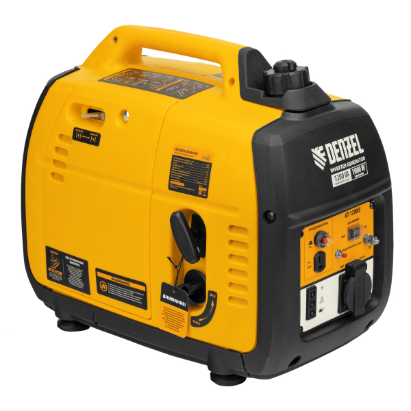 Бензиновый инверторный генератор DENZEL GT-1200iS для дома фото