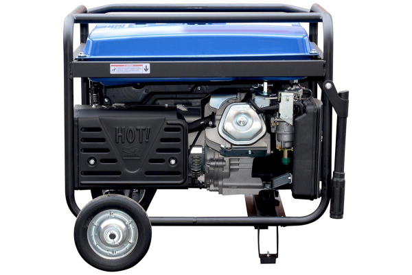 Бензиновый генератор ТСС SGG 6000EHNA в кожухе МК-1.1 уличный фото