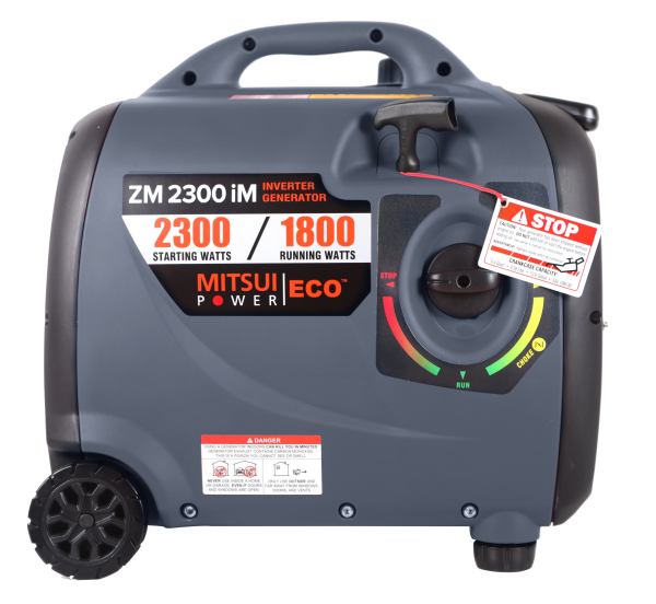Бензиновый инверторный генератор Mitsui ZM 2300 IM на колесах фото