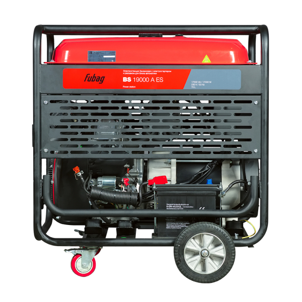 Бензиновый генератор Fubag BS 19000 A ES 2-х тактный фото