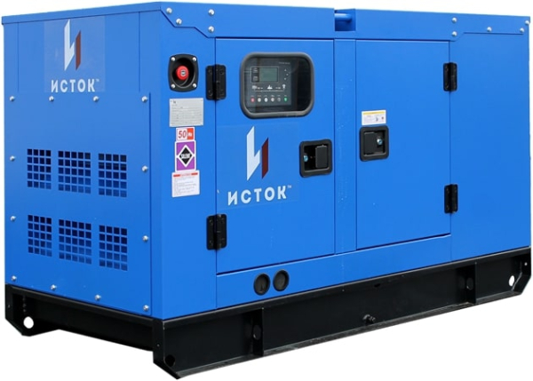 Дизельный генератор Исток АД20С-Т400-РПМ15 в кожухе  2-х тактный фото
