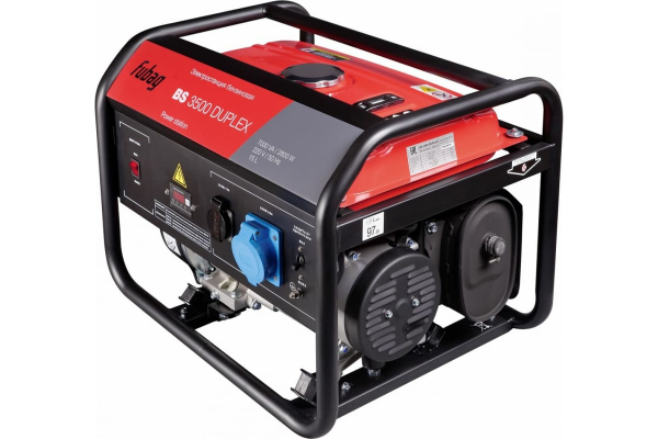 Бензиновый генератор Fubag BS 3500 Duplex для дачи фото