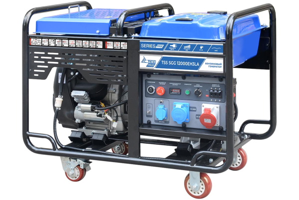 Бензиновый генератор ТСС SGG 12000EH3LA в кожухе МК-2.1 фото