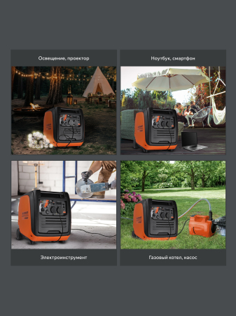 Бензиновый генератор PATRIOT iGX 4000 AWSP фото