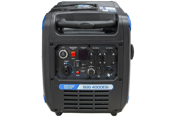 Бензиновый инверторный генератор ТСС SGG 4000ESi армейский фото