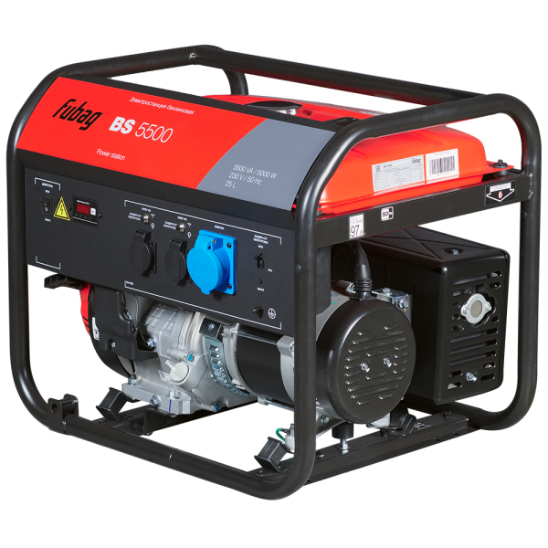 Бензиновый генератор Fubag BS 5500 641689 портативный фото