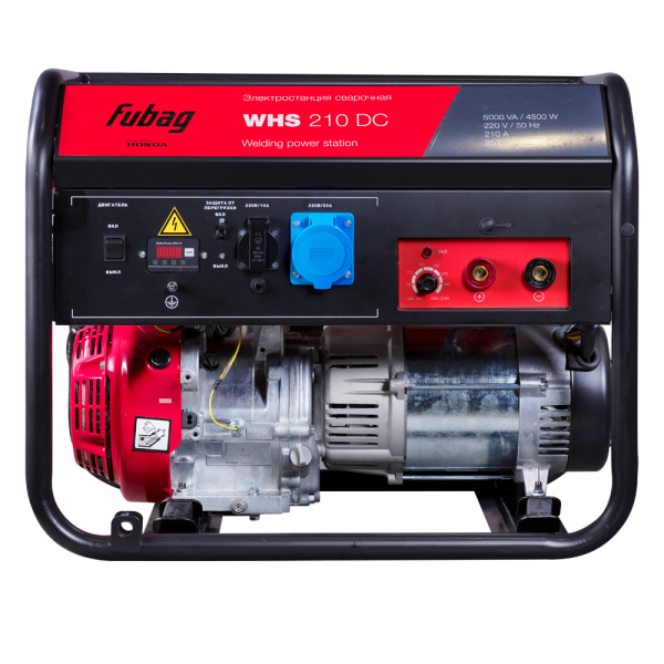 Бензиновый сварочный генератор Fubag WHS 210 DC 646245 для дачи фото