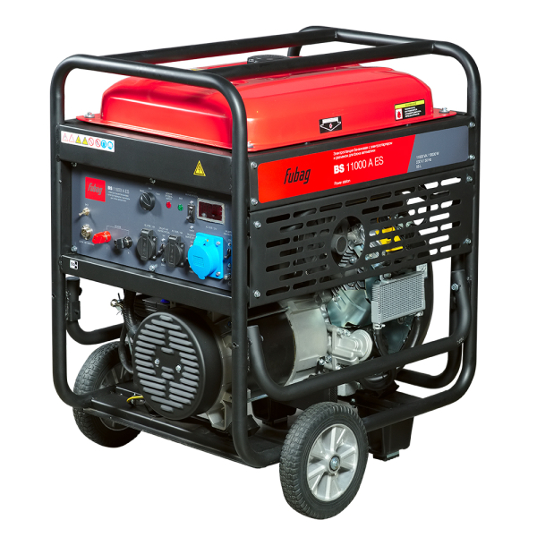 Бензиновый генератор Fubag BS 11000 A ES + Startmaster BS 11500 в ПОДАРОК портативный фото