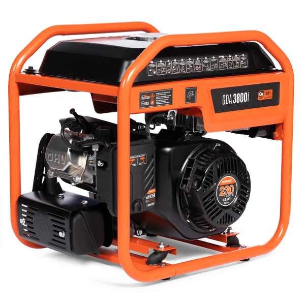 Бензиновый инверторный генератор DAEWOO GDA 3800i для дома фото