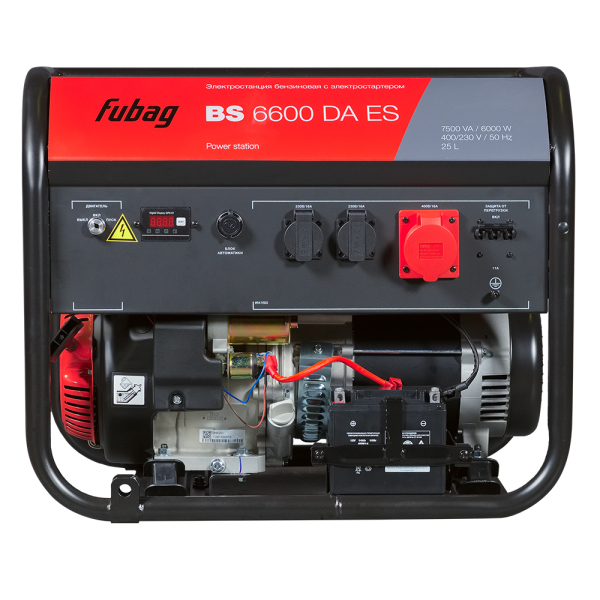 Бензиновый генератор Fubag BS 6600 DA ES 641693 для дома фото