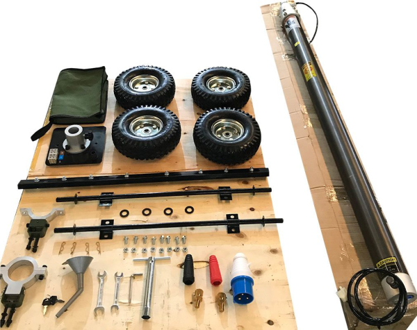 Бензиновый сварочный генератор ТСС WALGG 5.0/200E для газового котла фото