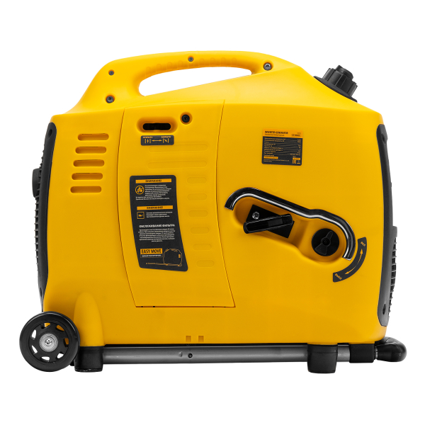 Бензиновый инверторный генератор DENZEL GT-3200iSE на колесах фото