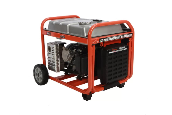 Бензиновый инверторный генератор Mitsui ZM 6000 IU на колесах фото