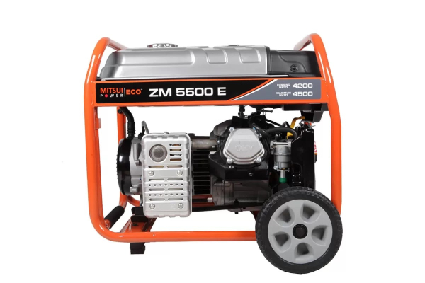 Бензиновый генератор Mitsui ZM 5500 E 2-х тактный фото