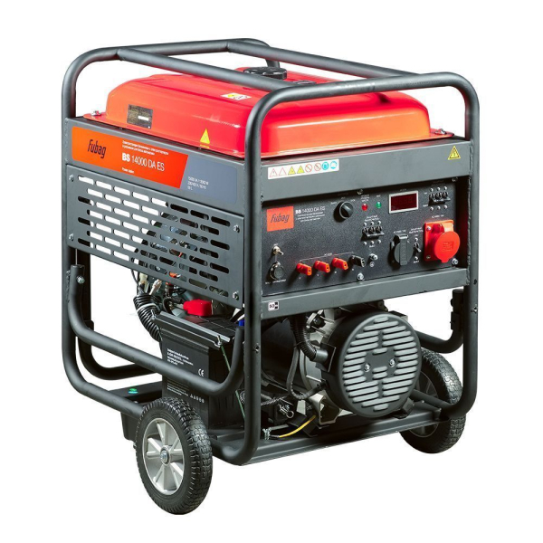 Бензиновый генератор Fubag BS 14000 DA ES передвижной Бензиновый генератор Fubag BS 14000 DA ES передвижной фото