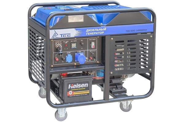 Дизельный генератор ТСС SDG 14000EHA в кожухе МК-3.1 111134 для газового котла фото