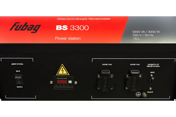 Бензиновый генератор Fubag BS 3300 4-х тактный Бензиновый генератор Fubag BS 3300 4-х тактный фото
