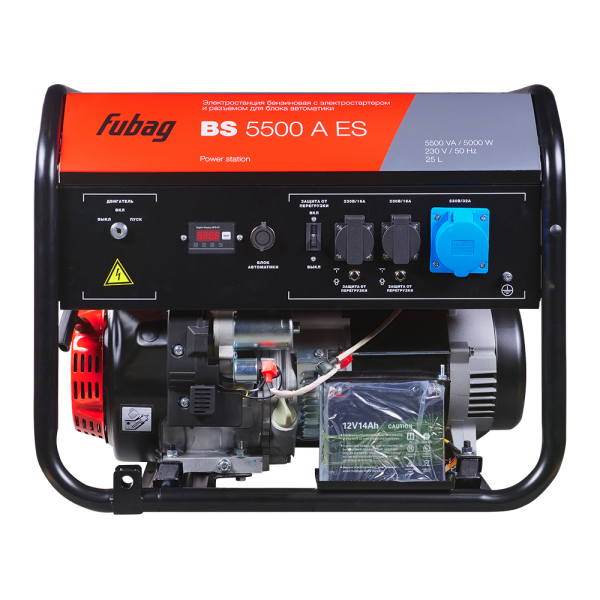 Бензиновый генератор Fubag BS 5500 A ES для дома фото