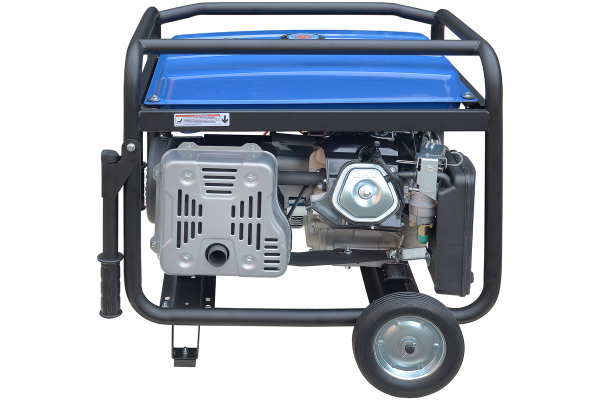 Бензиновый генератор ТСС SGG 8000EHNA в кожухе МК-1.1 для газового котла фото