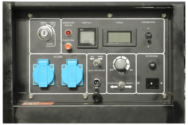 Дизельный сварочный генератор ТСС PRO DGW 3.0/250E-R 022833 фото