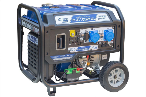 Бензиновый инверторный генератор ТСС SGG 10000Ei с блоком АВР для газового котла фото
