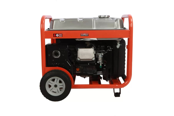 Бензиновый инверторный генератор Mitsui ZM 9500 iU на колесах фото