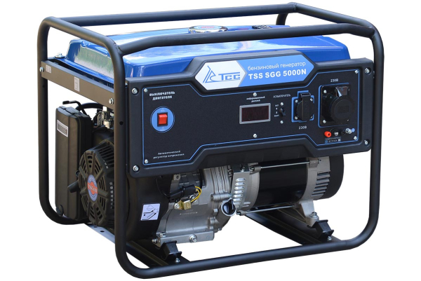Бензиновый генератор ТСС SGG 5000N портативный фото