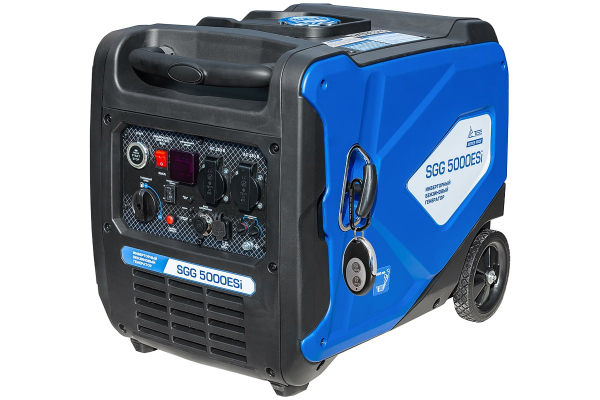 Бензиновый инверторный генератор ТСС SGG 5000ESi для дома фото