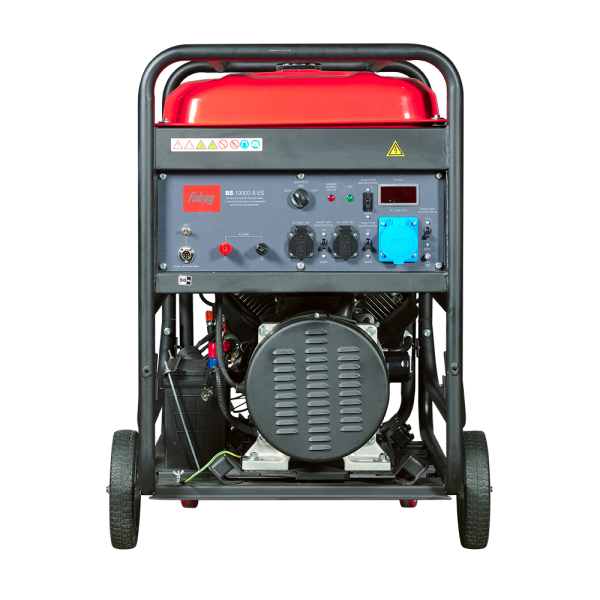 Бензиновый генератор Fubag BS 19000 A ES на колесах фото