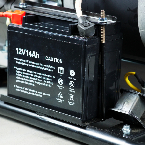 Бензиновый генератор Fubag PRG 5000 ES генератор + Комплект колес и ручек для электростанций в ПОДАРОК портативный фото