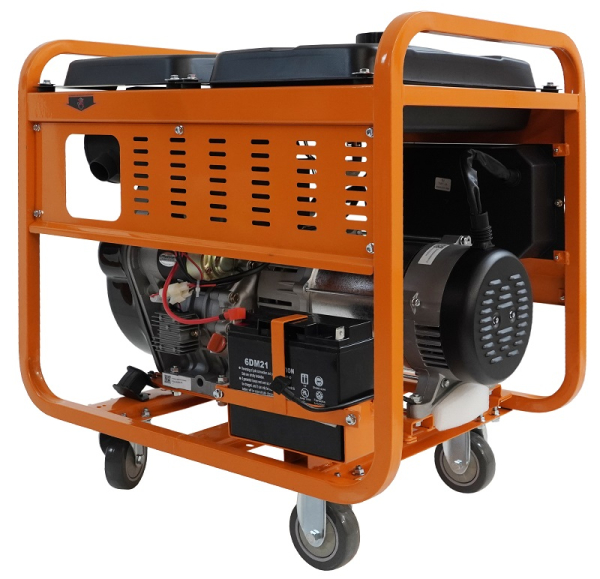 Дизельный генератор Lifan DG9000EA 00159884 передвижной фото