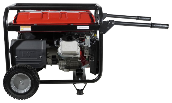 Бензиновый генератор Loncin LC10000D-AS, 3-х фазный (с мощностью без ограничений при 1-но и 3-х фазном режиме) 2-х тактный фото