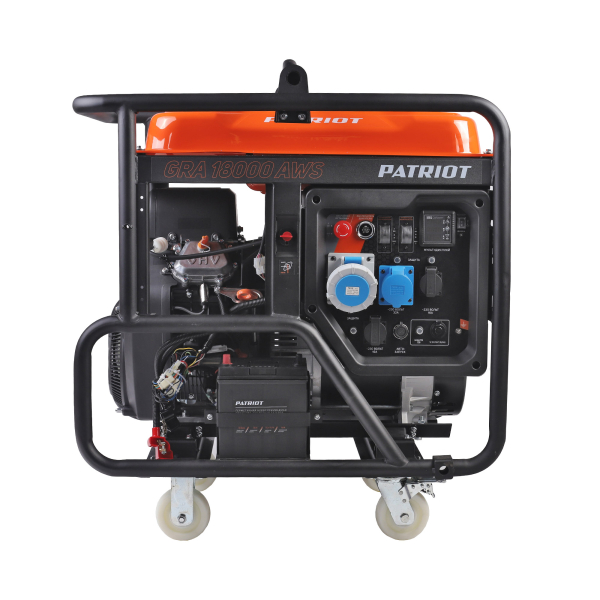 Бензиновый генератор PATRIOT GRA 18000 AWS на колесах фото